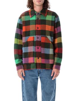 MSGM | MSGM Checked Long-Sleeved Shirt商品图片,5.8折起