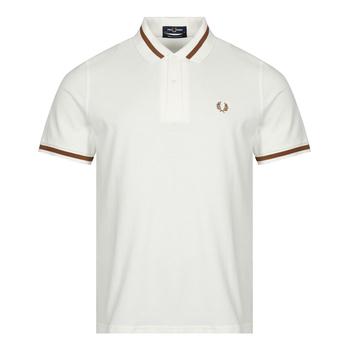 fred perry polo衣服, Fred Perry | Fred Perry Single Tipped Polo Shirt - Snow White商品图片 