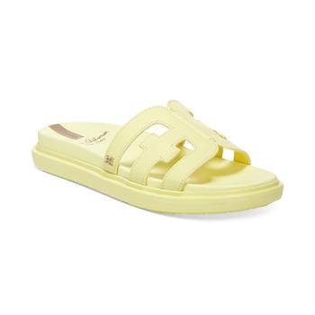 sam edelman拖鞋是什么牌子, Sam Edelman | Women's Valeri Logo Emblem Footbed Slide Sandals商品图片 7折