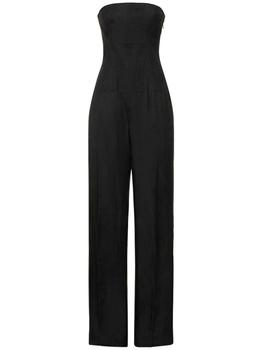 Stella McCartney | Crepe Corset Wide Leg Jumpsuit商品图片,6折×额外7.5折, 额外七五折