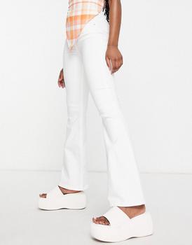 冬装topshop jamie, Topshop | Topshop Jamie flare jean in white商品图片 