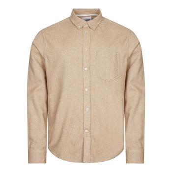 推荐Norse Projects Anton Brushed Flannel Shirt - Utility Khaki商品