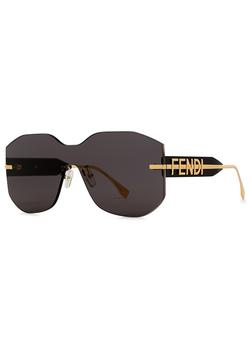 Fendi | Fendigraphy rimless oversized sunglasses商品图片,