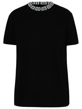 Ambush | Ambush Monogram Ribbed-Collar Short-Sleeved T-Shirt商品图片,5.3折