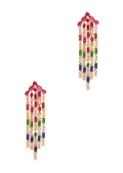 Kate Spade | Showtime gold-plated drop earrings 独家减免邮费