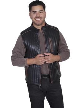 Vicenzo Leather, Scully Leather | Leather Vest商品图片 