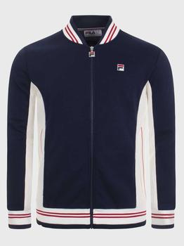 Fila | Fila Settanta Jacket - Peacoat/Gardenia/Chinese Red商品图片,满$175享9折, 满折