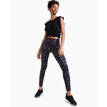 Style & Co | Petite Animal-Print Pull-On Leggings, Created for Macy's商品图片,独家减免邮费