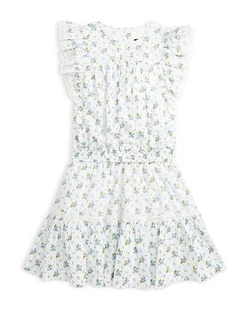 Ralph Lauren | Girls' Floral Cotton Batiste Top & Skirt Set - Little Kid, Big Kid商品图片,6折, 独家减免邮费