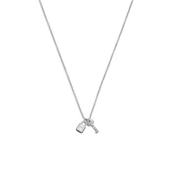 Coach | Signature Lock & Key Charm Pendant Necklace 7折