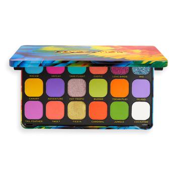 日本美妆, Makeup Revolution | Makeup Revolution Forever Flawless Bird of Paradise Eyeshadow Palette商品图片 额外7.5折, 额外七五折