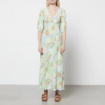 推荐RIXO Women's Steph Midi Dress商品