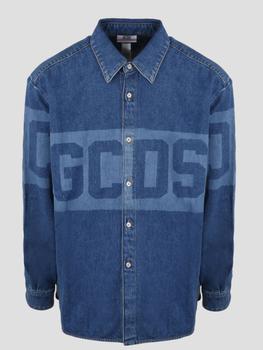 商品GCDS | GCDS Denim Jacquard Shirt,商家Italist,价格¥3376图片