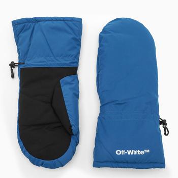 商品Off-White | Blue ski mittens with logo,商家The Double F,价格¥1182图片