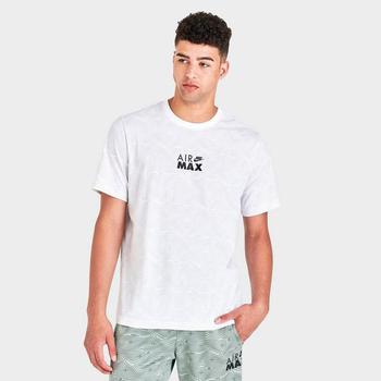 推荐Men's Nike Air Max Topographic Allover Print T-Shirt商品