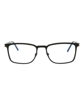 Yves Saint Laurent | Square-Frame Metal Optical Frames 2.4折×额外9折, 额外九折