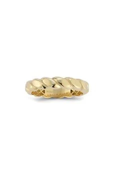 Ember Fine Jewelry | 14K Gold Twisted Band Ring,商家Nordstrom Rack,价格¥2633