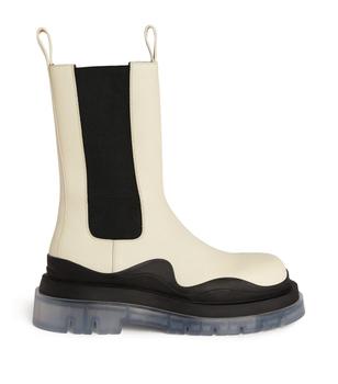 bottega veneta tire, Bottega Veneta | Leather Tire Chelsea Boots商品图片 