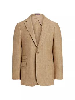 Ralph Lauren | Kent Silk & Linen-Blend Two-Button Sport Coat商品图片,