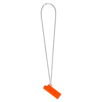 推荐Ambush Logo Lighter Case Necklace - Orange商品