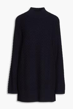 N.PEAL | Embroidered cashmere turtleneck sweater商品图片,6.4折