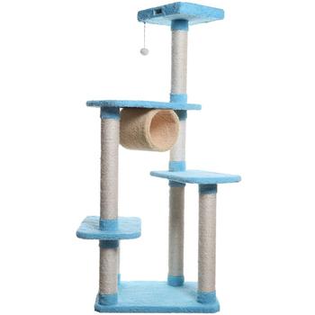 商品Macy's | Real Wood Cat Climber, Cat Jungle Tree With Platforms,商家Macy's,价格¥1161图片