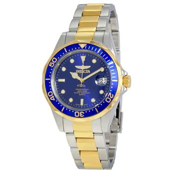 推荐Invicta Pro Diver Quartz Blue Dial Two-tone Mens Watch 8935商品