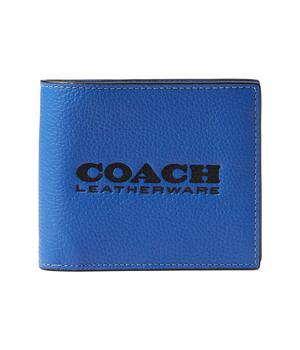 推荐3-in-1 Wallet in Pebble Leather with Coach Leatherware Branding商品