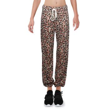 推荐Monrow Womens Tencel Animal Print Jogger Pants商品