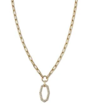 Bloomingdale's | Diamond Geometric Pendant Necklace in 14K Yellow Gold, 17" - 100% Exclusive,商家Bloomingdale's,价格¥34420