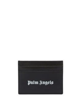 Palm Angels | Palm Angels Classic Logo Card Holder Black/White,商家Baltini,价格¥1867