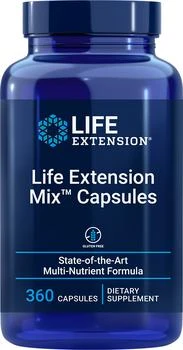 Life Extension | Life Extension Mix™ (360 Capsules),商家Life Extension,价格¥471