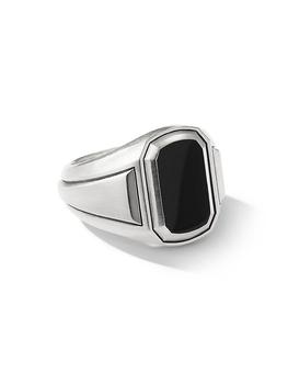 商品David Yurman | Deco Signet Ring with Black Onyx,商家Saks Fifth Avenue,价格¥4154图片
