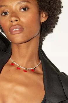 Urban Outfitters | Fruit Pearl Charm Necklace,商家Urban Outfitters,价格¥142