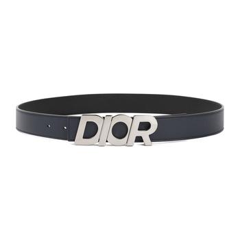 dior腰带, Dior | Dior Homme Logo Plaque Belt商品图片 9.6折