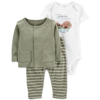 Carter's | Bay Boys 3-Pc. Little Cardigan Set商品图片,6折