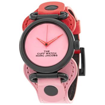 Marc Jacobs | The Cuff Quartz Pink Dial Ladies Watch MJ0120184726商品图片,1.9折