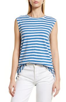 Caslon, Caslon | Tie Back Cap Sleeve Cotton Top商品图片 4折