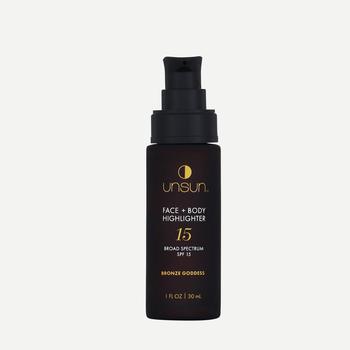 商品UNSUN | Face & Body Highlighter SPF 15 in Bronze Goddess,商家Lord & Taylor,价格¥244图片