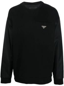 Prada | PRADA logo plaque sweatshirt商品图片,7.6折