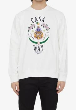 推荐Casa Way Embroidered Sweatshirt商品