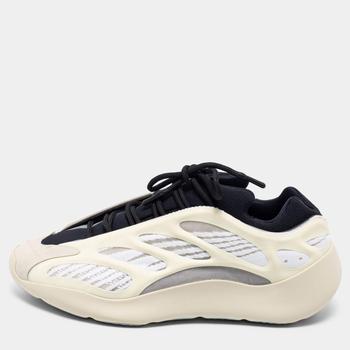 yeezy700v3, YEEZY | Yeezy x adidas Cream Fabric And Rubber 700 V3 Azael Sneakers Size 44商品图片 9.3折, 满1件减$100, 满减