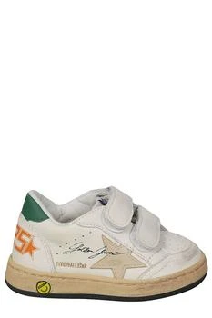Golden Goose | Golden Goose Kids Ball Star Touch-Strap Sneakers,商家Cettire,价格¥1201