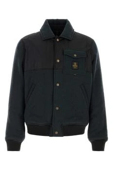 Refrigiwear | Midnight Blue Nylon Dorian Padded Jacket,商家Italist HK,价格¥2311