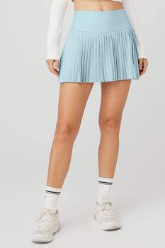 商品Alo | Grand Slam Tennis Skirt - Chalk Blue,商家Alo yoga,价格¥559图片