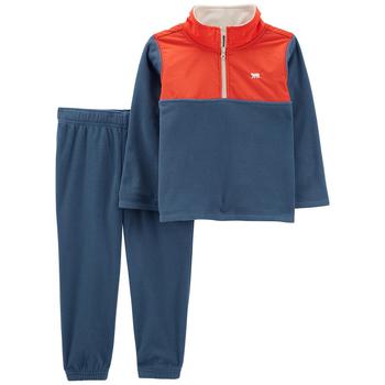 Carter's | Baby Boys Color Block Pullover and Joggers, 2 Piece Set商品图片,