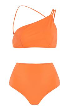 商品MorÃ© Noir | MorÃ© Noir - Women's Eve Asymmetric Bikini - Orange - XS - Moda Operandi,商家Moda Operandi,价格¥1519图片