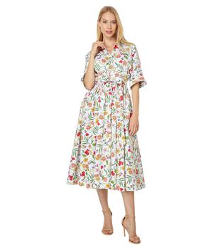 kate spade连衣裙, Kate Spade | Rooftop Garden Floral Montauk Dress商品图片 6折