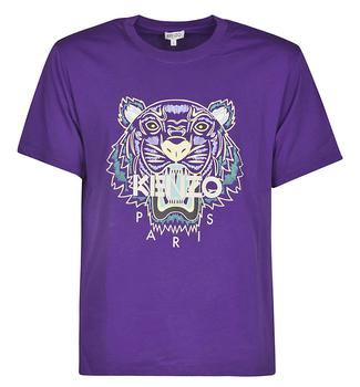 推荐Kenzo Mens Short-sleeve Tiger Cotton T-shirt, Brand Size Medium商品