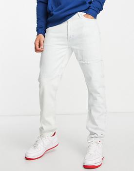 推荐Tommy Jeans dad regular tapered fit  jeans in light wash商品